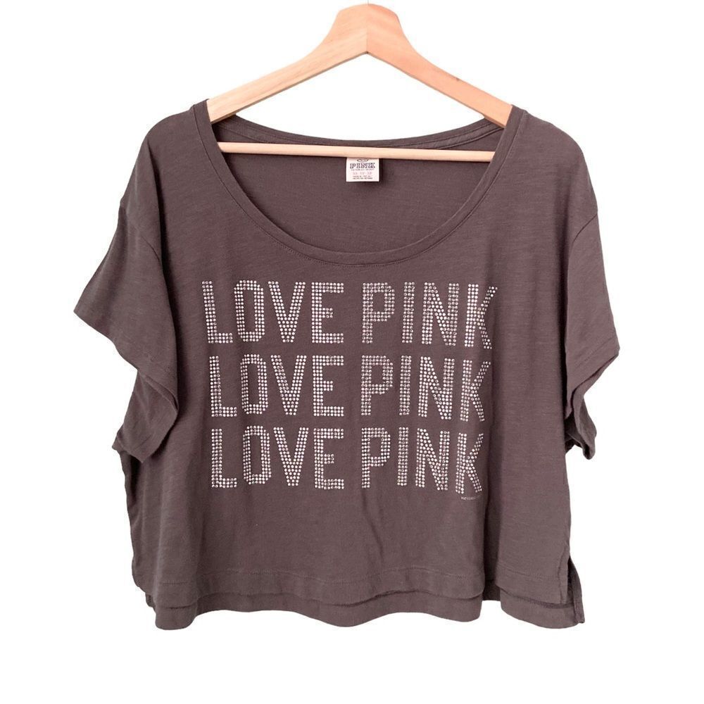 PINK Victoria's Secret Crop Top Shirt in Size XS